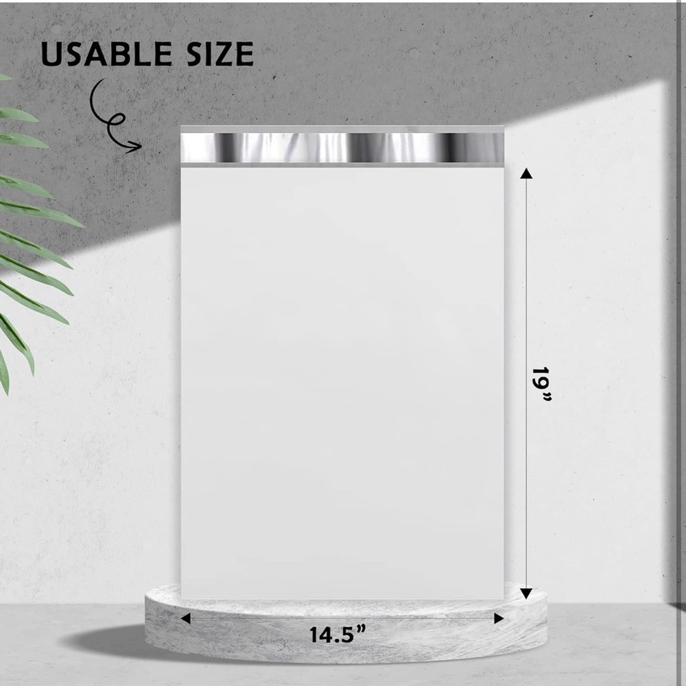 (13) 19x14.5 POLYMAILERS for small to medium size bags